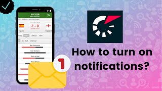 How to turn on notifications on Flashscore? screenshot 2
