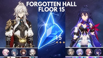 E0 Jingyuan & E1 Seele | Forgotten Hall Floor 15 3 ⭐| Honkai Star Rail 1.0
