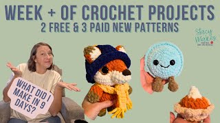 видео: Неделя (плюс) проектов по вязанию крючком — некоторые бесплатные, некоторые платные, 5 новых — по... картинка: Неделя (плюс) проектов по вязанию крючком — некоторые бесплатные, некоторые платные, 5 новых — по...