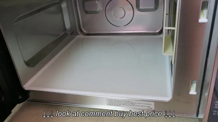 Sharp R 21LCFS commercial microwave oven review