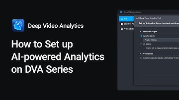 How to set up AI-powered analytics on DVA Series | Synology