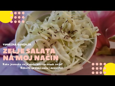 Zelje salata na moj način _TONKINA KUHINJA_