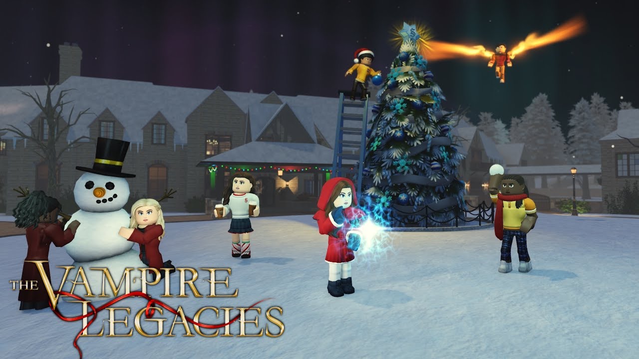 Winter!) Vampire Kingdom - Roblox