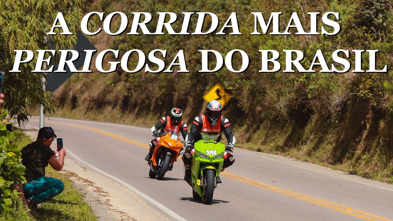 FUI DE HUNTER 350 NA ANITTÁPOLIS ROAD RACE - A CORRIDA MAIS PERIGOSA DO BRASIL