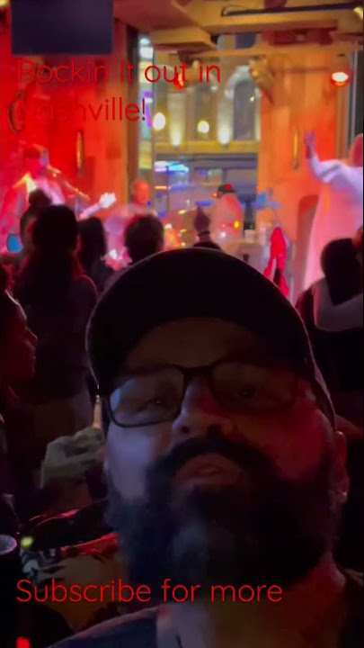 A night of live music in Nashville, TN. Jason Aldeans rooftop bar, Lucky Bastards saloon  tin roof