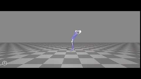 Squat for IK in opensim video