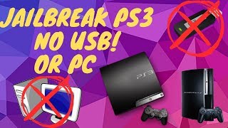 How to Jailbreak A PS3 (NO USB OR PC NEEDED) screenshot 5