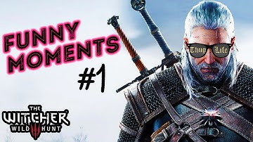 The Witcher 3 Funny Moments - Glitches and Bugs - Episode 1