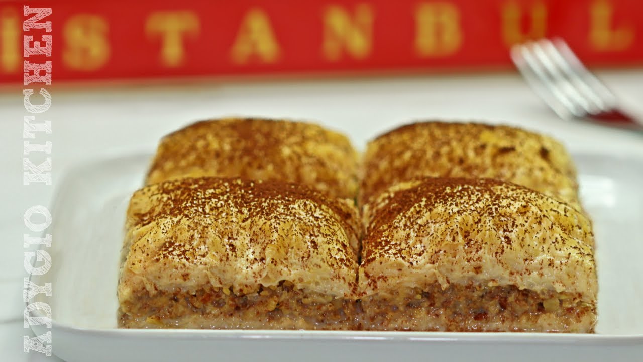 Cu 250 g de unt faci o tava mare de baclava - Reteta de baclava rece cu ...