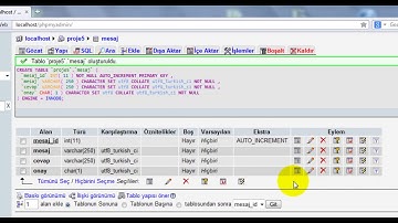 PhpMyAdmin Kullanımı, phpMyAdmin Eğitim Videosu, phpMyAdmin ile MySQL Veritabanı Yönetimi