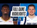 PELICANS at MAVERICKS | FULL GAME HIGHLIGHTS | February 12, 2021