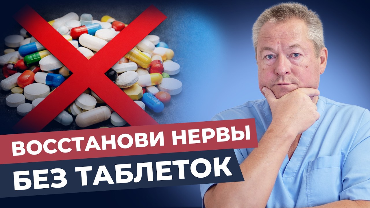 Как восстановить нервную систему без врачей и таблеток?