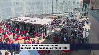 Concessions At Target Field Hiring Employees