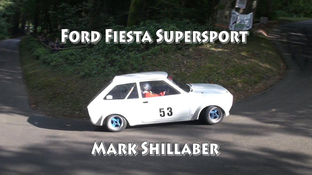 Ford Fiesta Supersport at the 5 clubs hillclimb meeting Wiscombe Park September 2014 Mark Shillaber