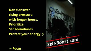 Stop Working Harder Start Working Smarter