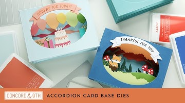 Accordian Card Base Dies