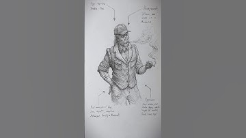 How To Draw an Original CHARACTER #drawing #foryou #sketch #shorts