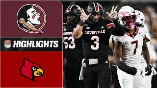 EPIC TURNAROUND 💯 Florida State vs. Louisville | Full Game Highlights | ESPN College Football screenshot 1