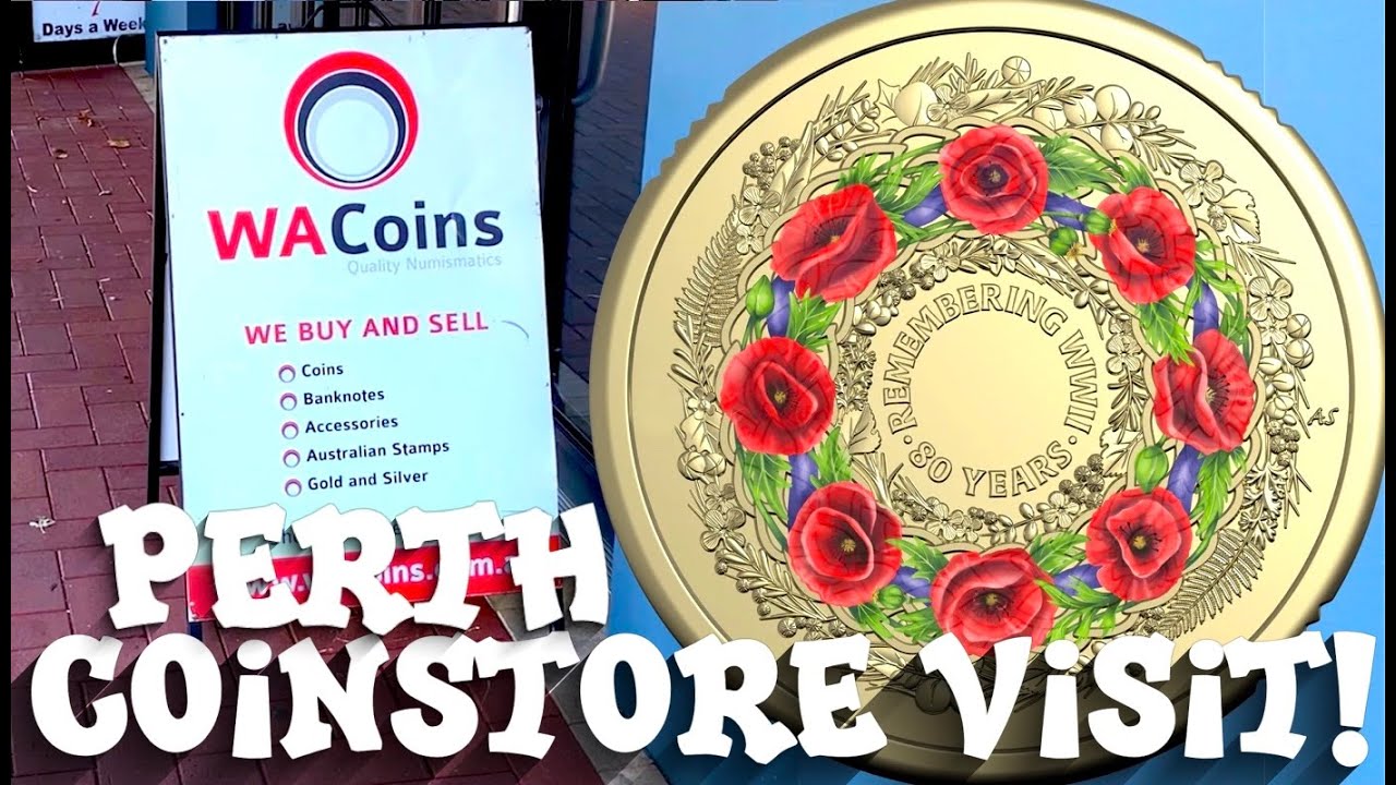 Заглянул в магазин WA Coins Perth спустя два года!... Нашёл новые монеты номиналом 2 доллара 2025...