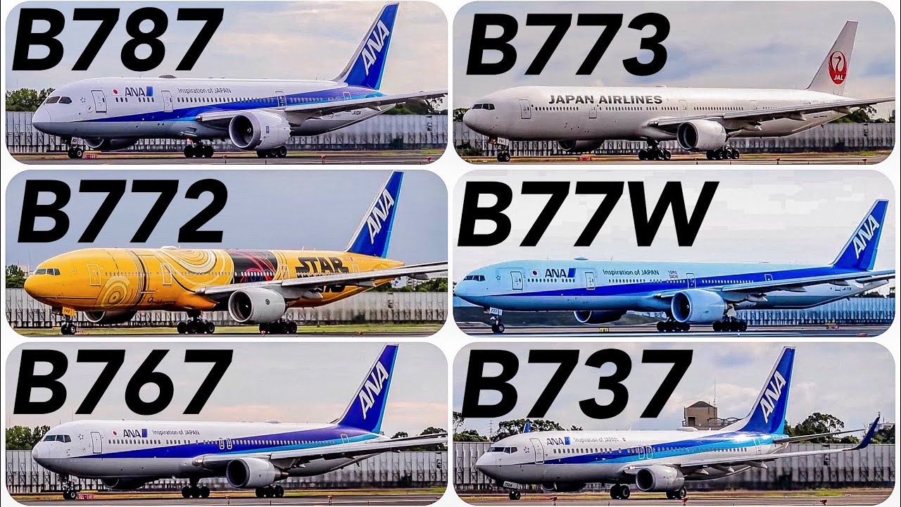 エンジン音比較【Engine Sound Comparison】Aircraft Spool-UP