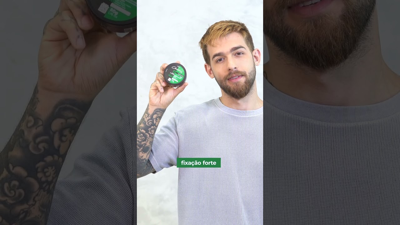 Cera Modeladora Fixação Forte Efeito Matte Charming