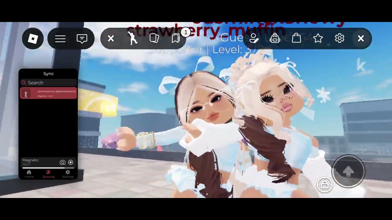 Strawberry and jasmine  dances   bestie dou editing all by me