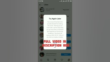 How to solve instagram temporary blocked problem in 2 min