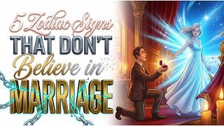 5 Zodiac Signs That Don t Believe in Marriage