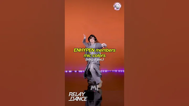 ENHYPEN members mic colors / #kpop #video #shorts #viralvideo #koreansongs #kpophits #kpopmusic #fyp