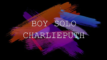 Charlie Puth - BOY EP Solo cover live | VOICENOTES |