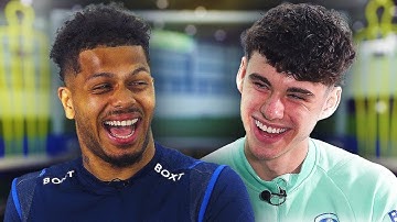 Georginio Rutter and Archie Gray interview each other! | Wembley Teammates