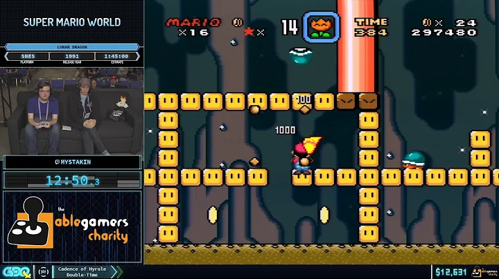 Super Mario World by mystakin in 1:37:40 - GDQx 2019