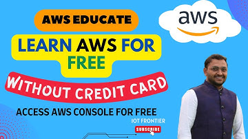 How to learn AWS for free | AWS Educate - No Credit Card Required
