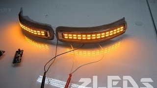 Nissan Maxima Sequential LED Mirrors Signals by zLEDs