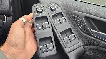 VW MK6 window switch replacement....water damage 😫