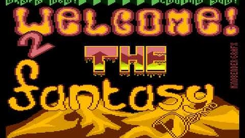 Atari XL/XE - The Phantasy demo (Atari 8bit - 1991)