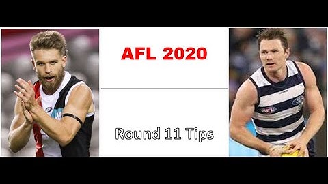 Round 11 AFL Footy Tips