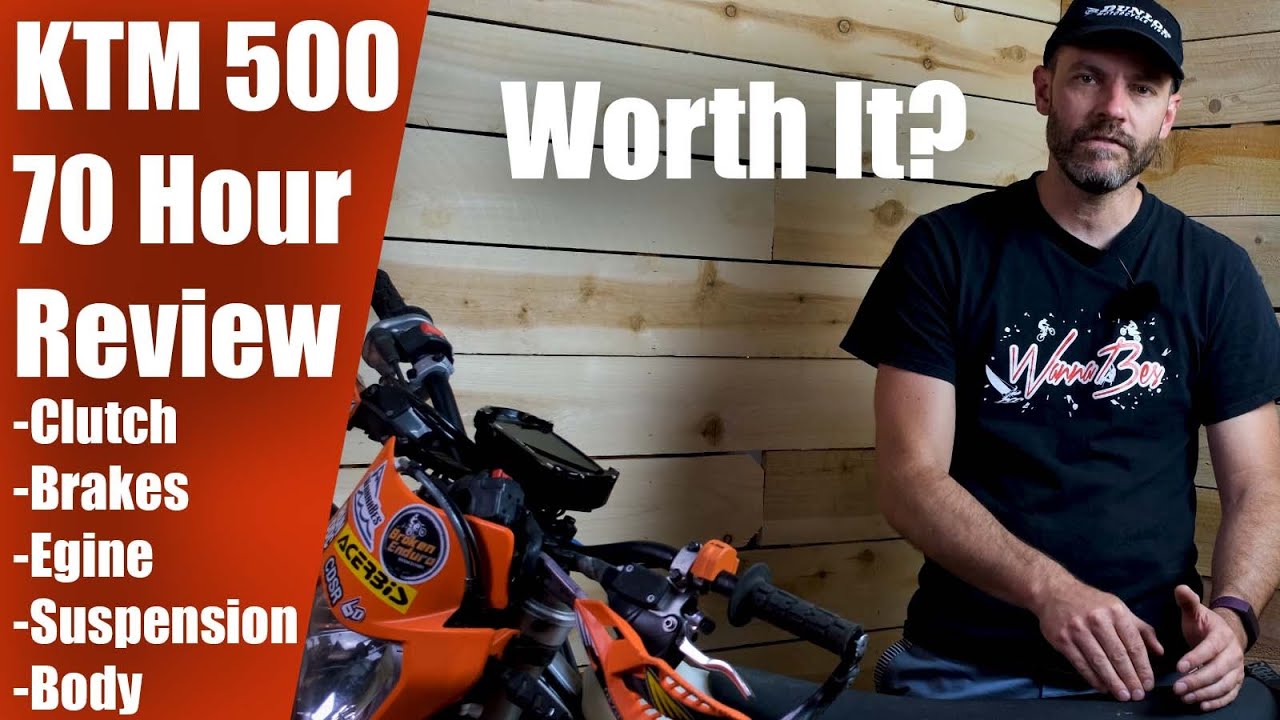 Is a 2021 KTM 500 EXC-F worth it? | 70 Hour Enduro Build Review | the good, the bad, the expensive 😲