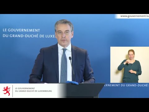 Livestream Pressebriefing - Claude Meisch (22.04.2021)