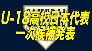 健大高崎の優勝で幕を閉じた選抜高校野球！早くも連覇に向け日本代表一次候補が発表！！