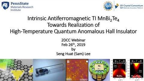 2DCC-MIP Webinar - February 2019