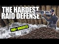 THE HARDEST [20vs1] RAID DEFENSE IN MY 15000  HOURS of RUST | Solo Rust (4 of 4)