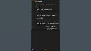 How to create a CLI with argparse? Create Flexible Command-Line Interfaces in Python!