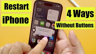 How to Restart iPhone 15 Pro Max, 15 Pro Without Power Buttons in 6 Ways screenshot 2