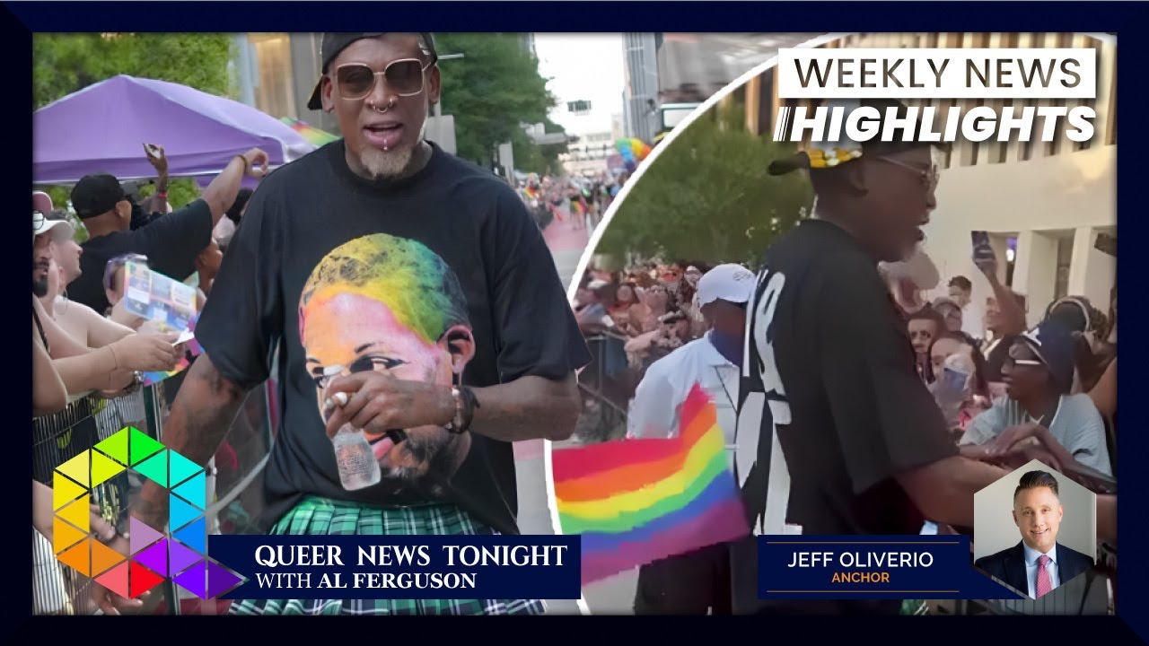 Dennis Rodman Wears Skirt To Pride Event, Responds To Critics