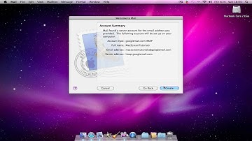 Setting up Apple Mail with your Google Mail account