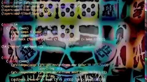 An evening of livecoding at 53 Rusden Street