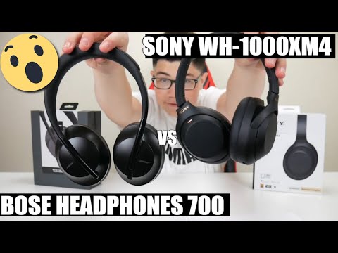 SONY WH-1000XM4 VS BOSE HEADPHONES 700 Comparison