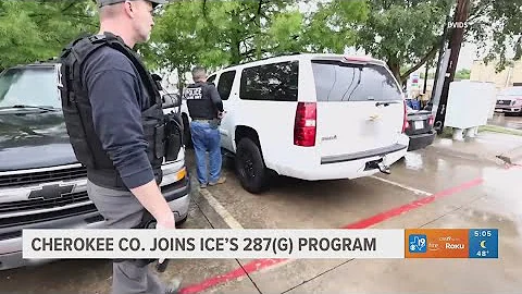 Cherokee County joins ICE's 287(g) program task force model