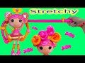Lalaloopsy Stretch Candy Gummy Like Hair Doll Whirly Stretchy Locks Toy Review Unboxing